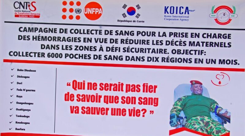 Campagne de collecte de sang
